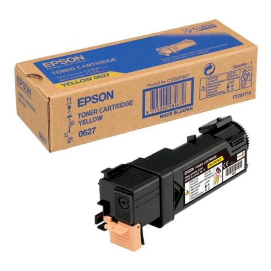 Toner Epson 0627 jaune - Epson d'origine (C13S050627)