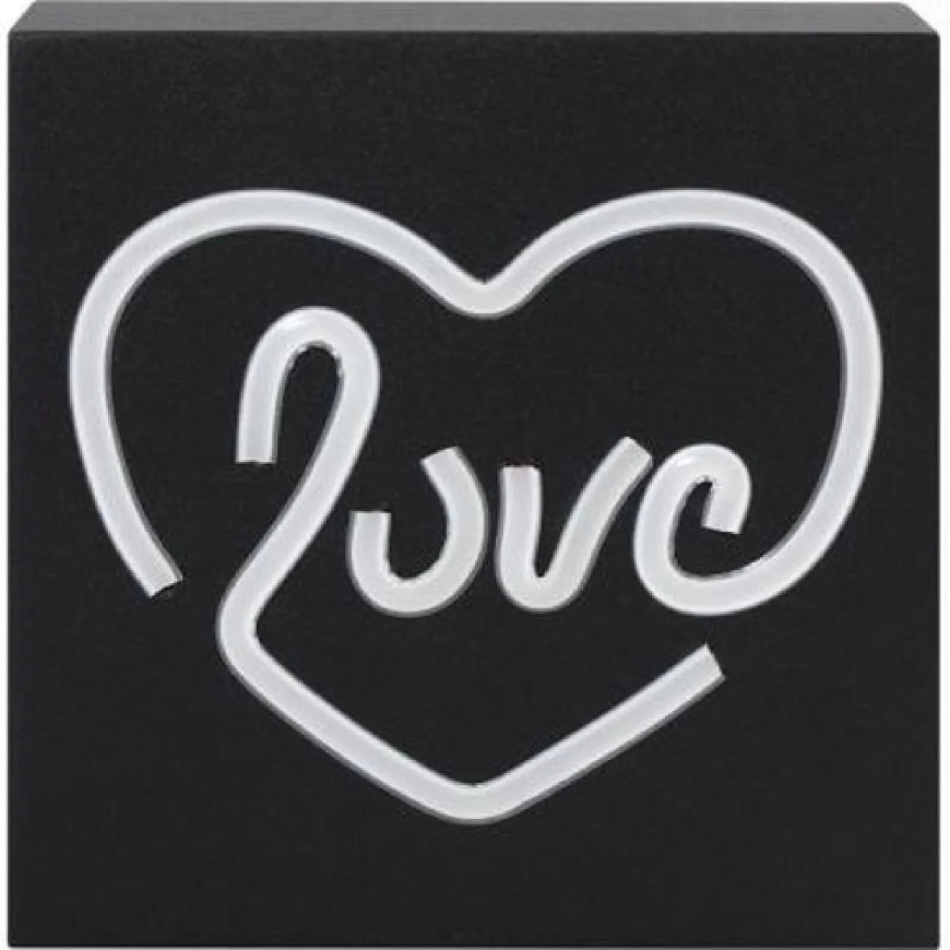 Color Block Enceinte Bluetooth 15W Lumineuse Modèle Néon S Love ColorLight Noir