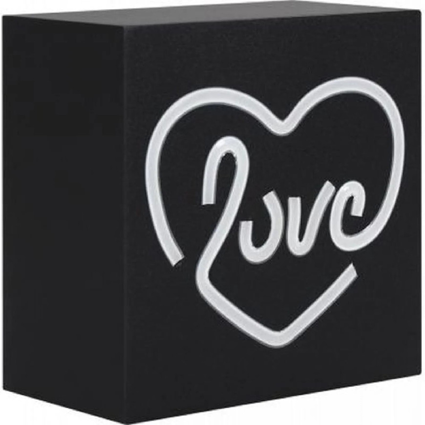 Color Block Enceinte Bluetooth 15W Lumineuse Modèle Néon S Love ColorLight Noir