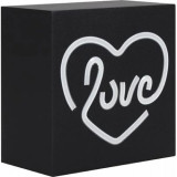 Color Block Enceinte Bluetooth 15W Lumineuse Modèle Néon S Love ColorLight Noir