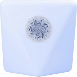 Color Block Enceinte Lumineuse Bluetooth 4.1 IPX4 ColorLight Modèle Rock M Blanc