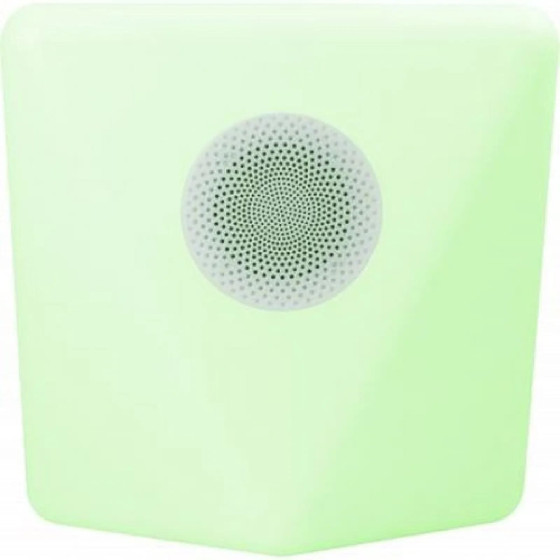 Color Block Enceinte Lumineuse Bluetooth 4.1 IPX4 ColorLight Modèle Rock M Blanc