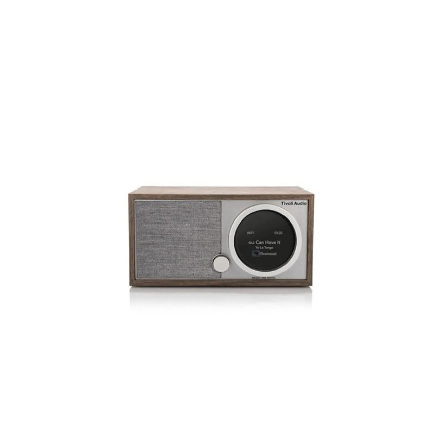 Tivoli Audio Enceinte Sans Fil Wi-Fi/Bluetooth/DAB+/FM Modèle One Digital 2ème Génération Marron