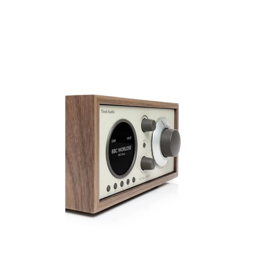 Tivoli Audio Radio DAB/DAB+ Numérique FM/AM/AUX Modèle One Plus en Bois Marron