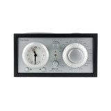 Tivoli Audio Radio-Réveil Sans Fil Modèle Three Bluetooth 5.1 avec Syntoniseur AM/FM Noir