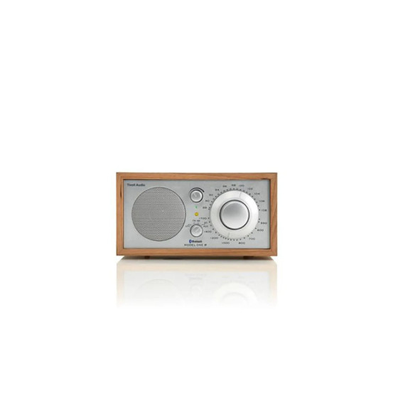 Tivoli Audio Enceinte Audio Bluetooth/Radio AM/FM/AUX Modèle One BT en Bois Marron clair