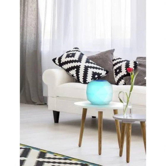 Color Block Enceinte Lumineuse Bluetooth 4.1 IPX5 ColorLight Modèle Prisme Blanc