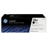 HP 36A noir (CB436AD) - pack de 2 toners HP LaserJet d'origine