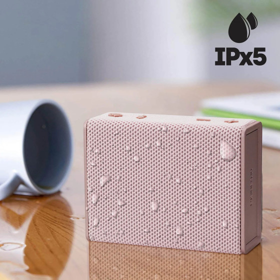 Urbanista Enceinte Bluetooth 5.0 IPX5 Sydney Portable et Légère avec Câble de Charge Rose