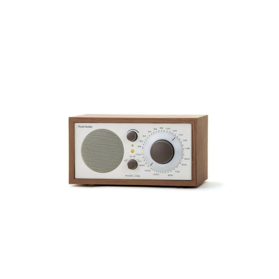 Tivoli Audio Enceinte Numérique Radio AM/FM/AUX Modèle One en Bois Marron