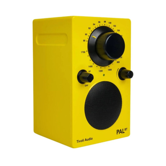 Tivoli Audio Radio AM/FM Bluetooth 5.1 Portable Jaune