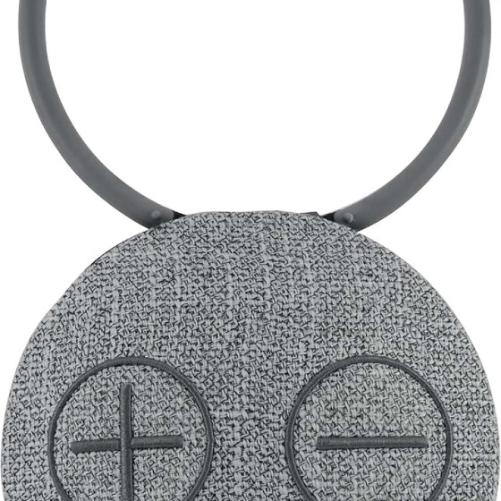 Imperial Enceinte Stéréo sans fil Bluetooth 4.2 BAS 3 Portable 10W en Coton Tissé Gris
