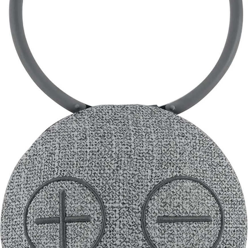 Imperial Enceinte Stéréo sans fil Bluetooth 4.2 BAS 3 Portable 10W en Coton Tissé Gris