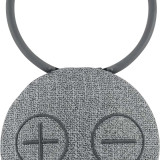 Imperial Enceinte Stéréo sans fil Bluetooth 4.2 BAS 3 Portable 10W en Coton Tissé Gris