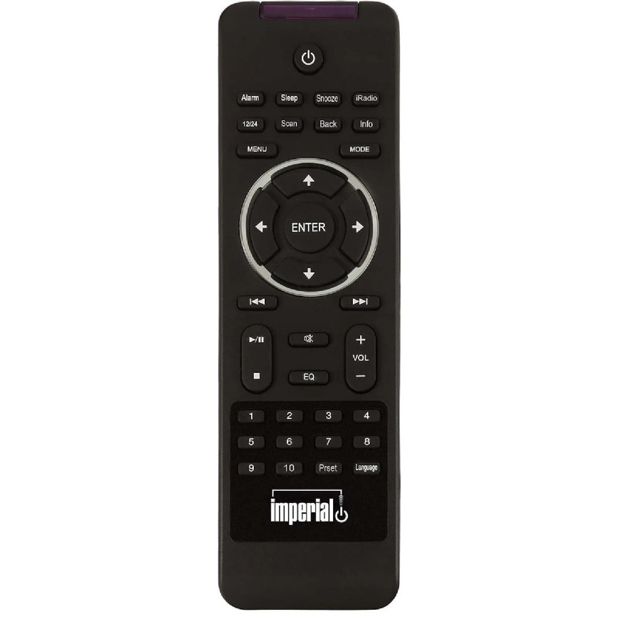 Imperial Radio Hybrid Compacte DAB+ / FM / Internet DABMAN i150 Aspect Bois Marron