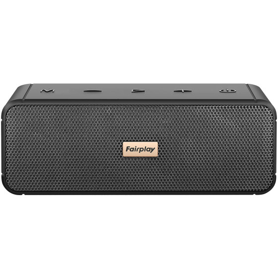 Fairplay Enceinte Bluetooth Etanche IPX7 Puissance 15W Noir