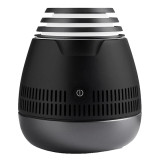 AROMASOUND Enceinte Audio Symphoney Lumineuse avec Diffuseur d'Huiles Essentielles Noir
