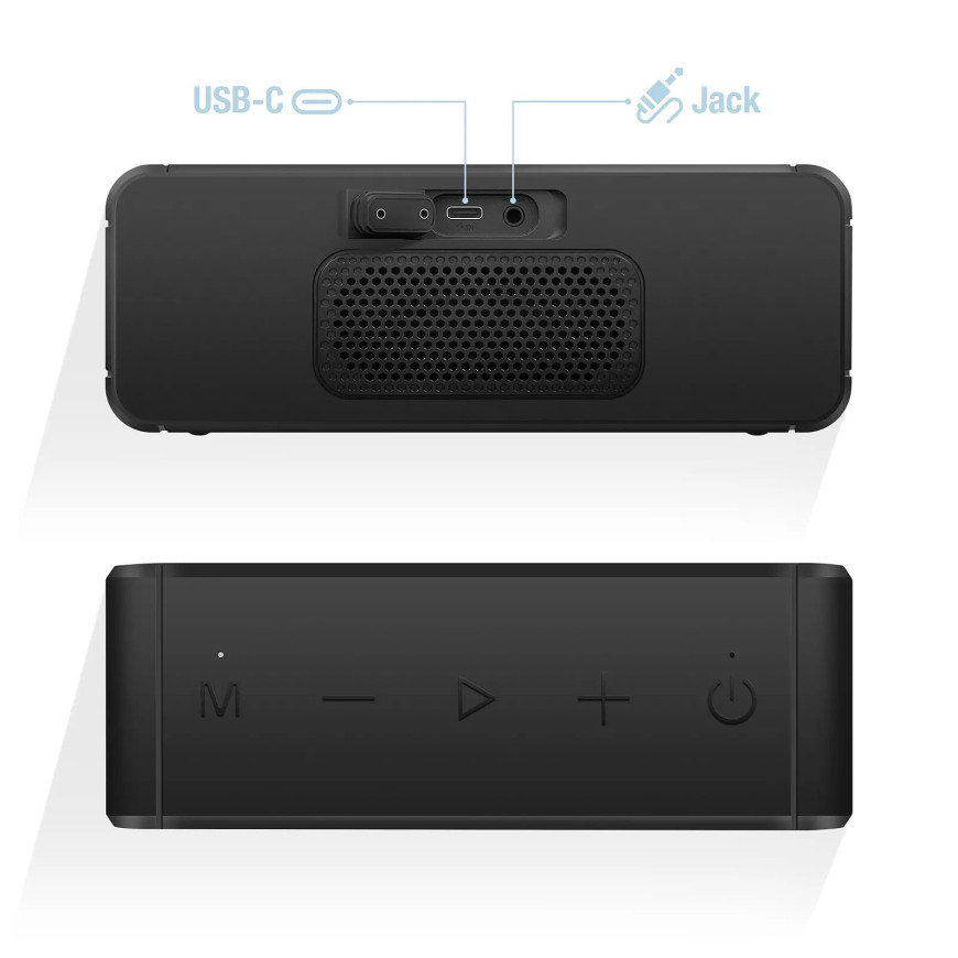 Fairplay Enceinte Bluetooth Etanche IPX7 Puissance 15W Noir