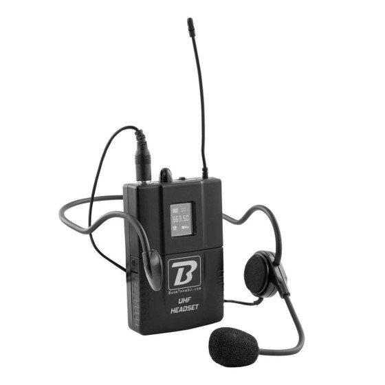 JBL PartyBox Stage 320 + BoomTone DJ UHF Headset F1