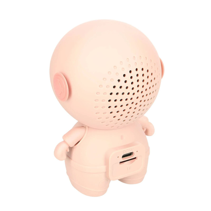 Avizar Enceinte Bluetooth Astronaute LED RGB Compact Rose