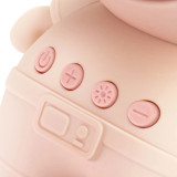Avizar Enceinte Bluetooth Astronaute LED RGB Compact Rose