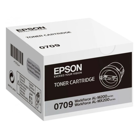 Toner Epson 0709 noir - Epson d'origine (C13S050709)
