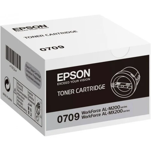 EPSON 0709 NOIR - TONER EPSON D'ORIGINE (C13S050709) - Toner Original - Rightech - le bon choix