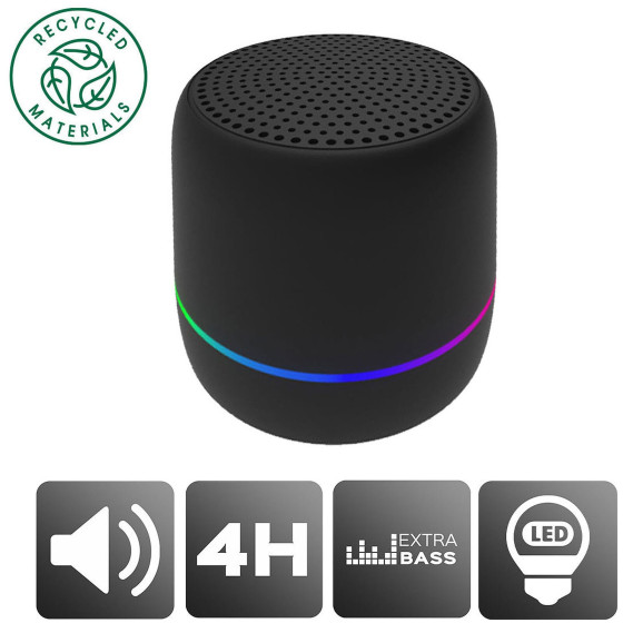 Akashi Enceinte Eco Bluetooth 5W (Noir)