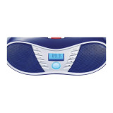 BigBen Connected Lecteur CD/Radio FM et MP3 CD58 à Motif Drapeau Anglais Bleu / Rouge