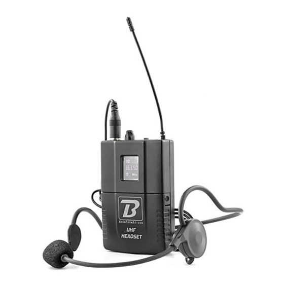 JBL PartyBox Stage 320 + BoomTone DJ UHF Headset F2