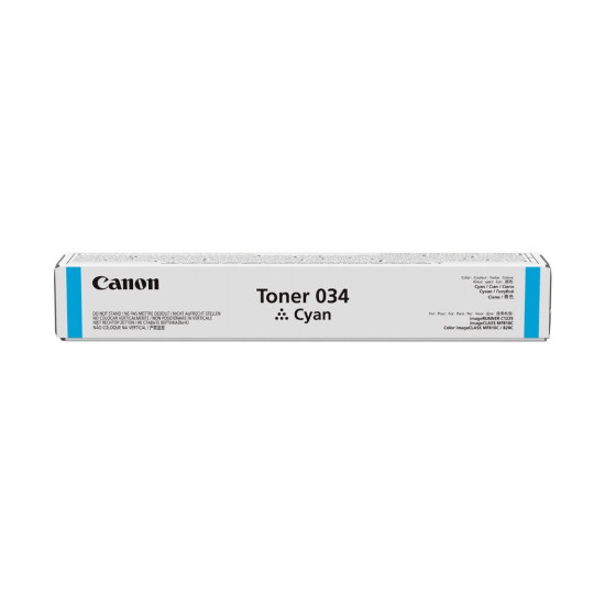 Toner Canon 034 cyan - Canon d'origine (9453B001AA)