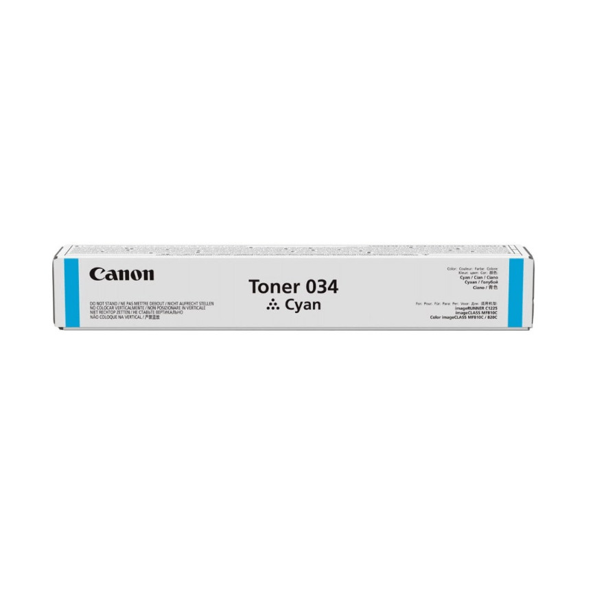Toner Canon 034 cyan - Canon d'origine (9453B001AA)