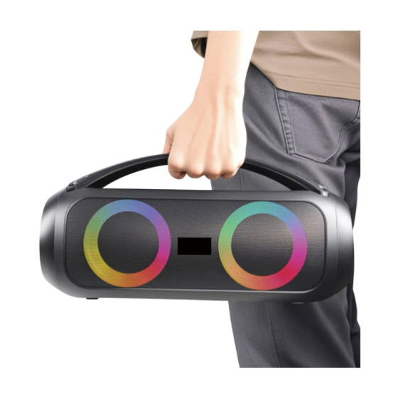 BigBen Enceinte Bluetooth Lumineuse 40W Étanche Noir