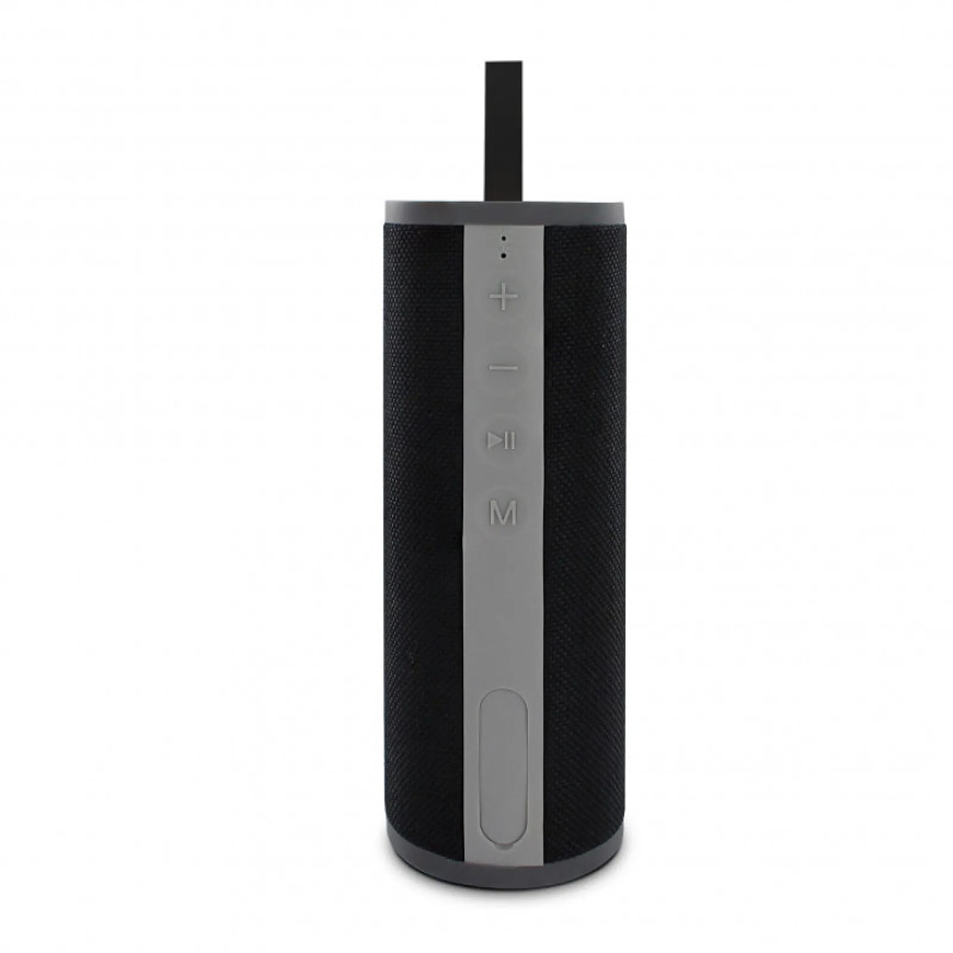 Metronic 477083 - Enceinte portable Xtra Sound bluetooth 12 W avec entrée audio - Nuances de grey