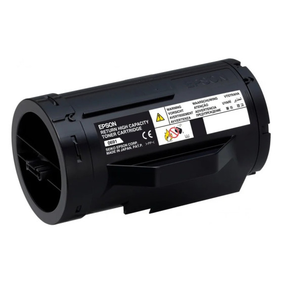 Toner Epson 0691 noir - grande capacité Epson d'origine (C13S050691)