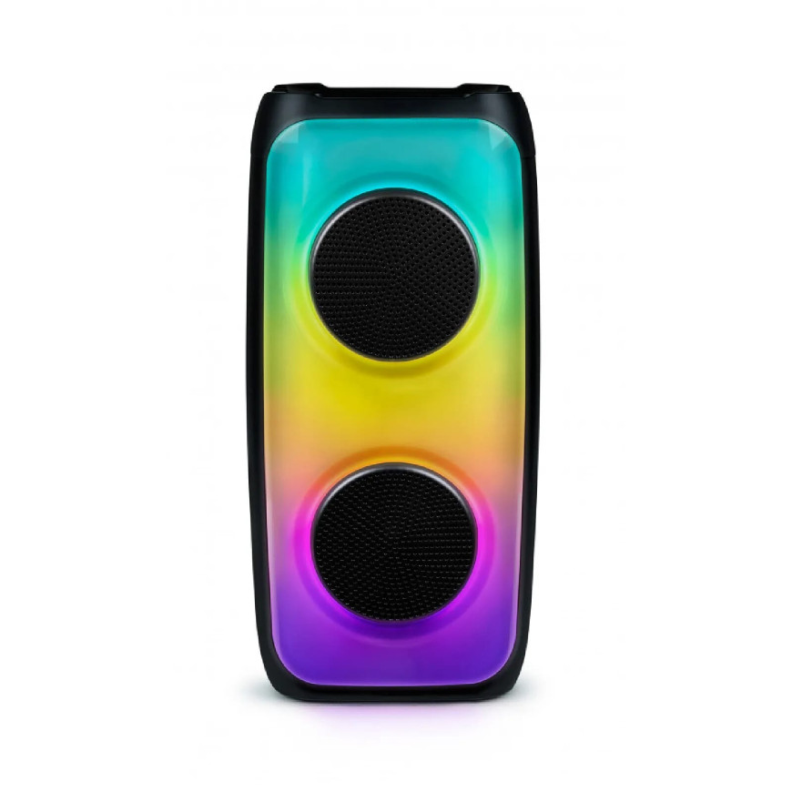 Bigben Interactive PARTYBTHPM - Enceinte sans fil Lumineuse Portable - Noir