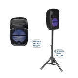 Blaupunkt - Enceinte 15W LED avec trépied - BLP3975-133 - Noir