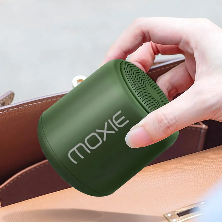 Moxie Enceinte Portable Bluetooth Étanche avec Autonomie 12 Heures Vert