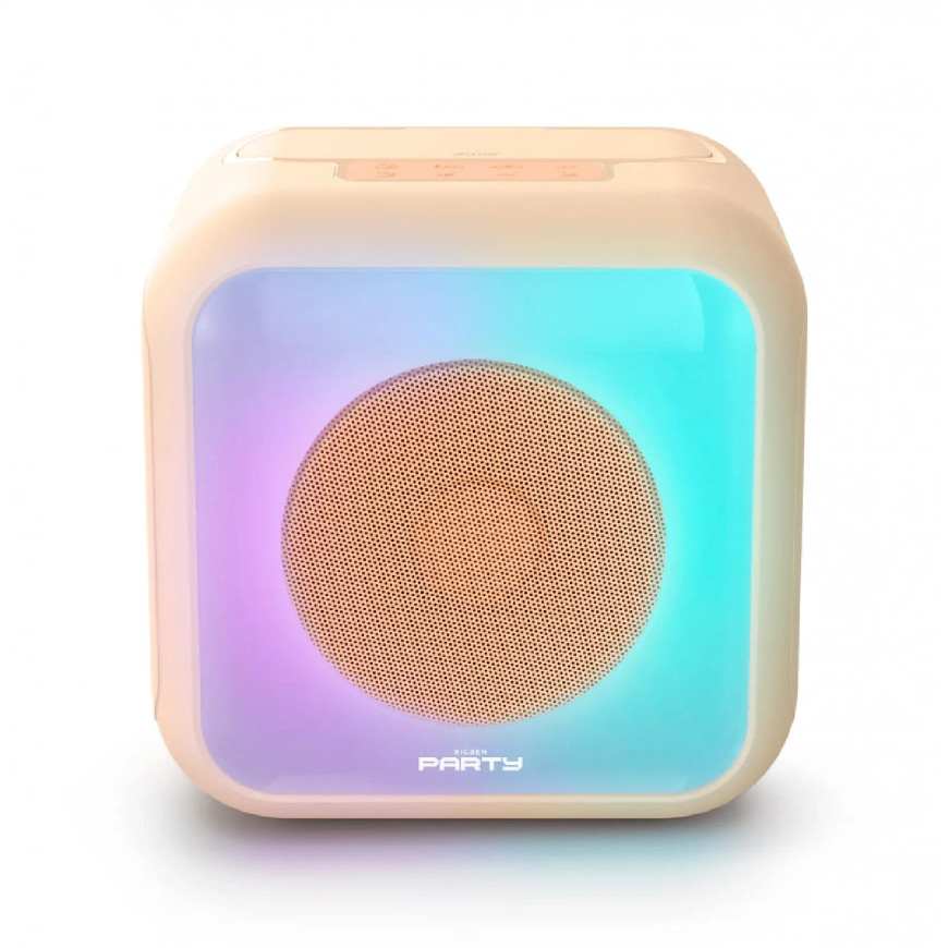 BIGBEN PARTYBTKMP - Enceinte Karaoke avec 2 micros sans fil PARTYBTKMP