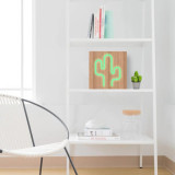 Color Block Enceinte Bluetooth 15W Néon Lumineuse L avec Charge Induction Cactus ColorLight Vert