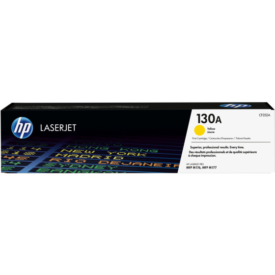 Toner HP 130A jaune (CF352A) - HP LaserJet d'origine