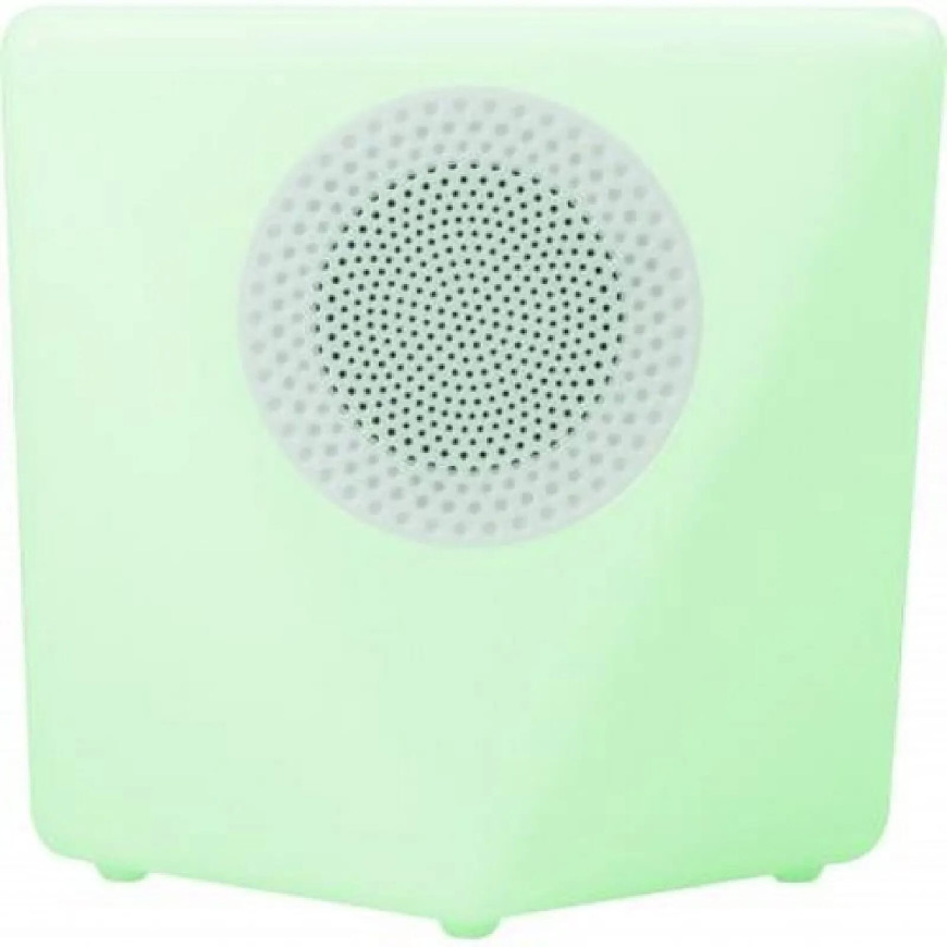 Color Block Enceinte Lumineuse Bluetooth 4.1 IPX4 ColorLight Modèle Rock S Blanc
