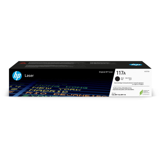 Toner HP 117A noir (W2070A) - HP LaserJet d'origine