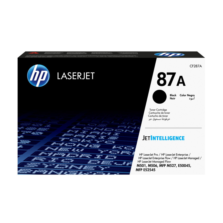Toner HP 87A noir (CF287A) - HP LaserJet d'origine