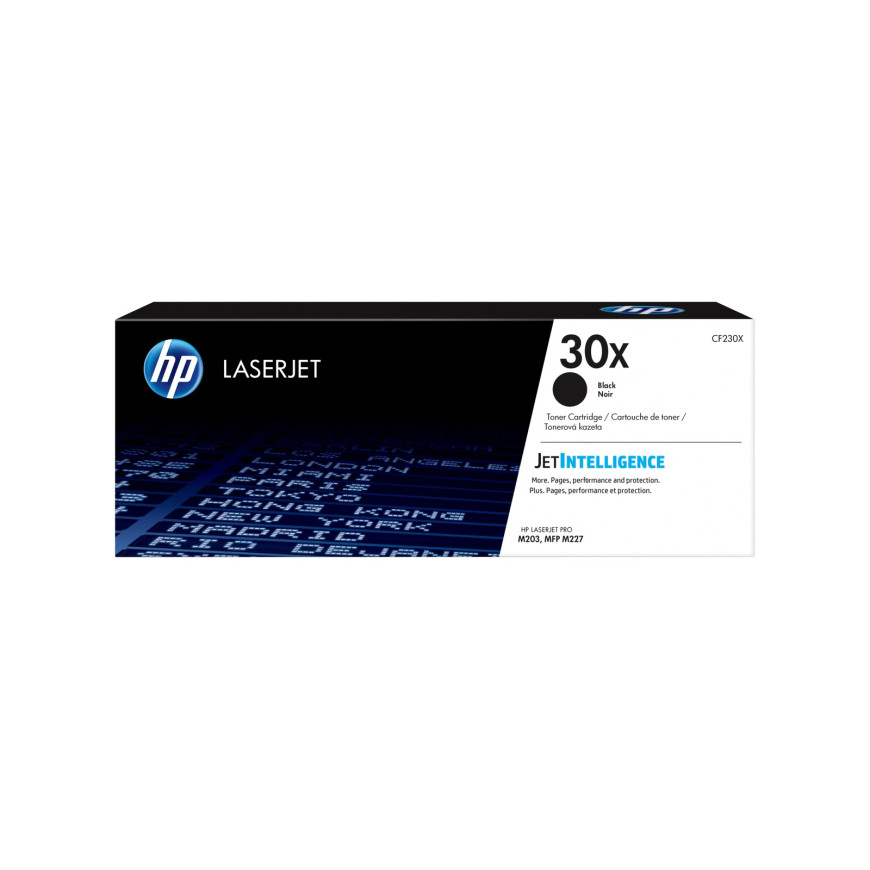 Toner HP 30X noir (CF230X) - grande capacité HP LaserJet d'origine