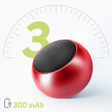 Moxie Mini Enceinte Sans-fil Bluetooth Autonomie 3h Design Ultra-compact Rouge