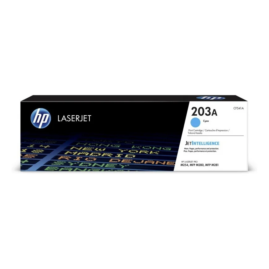 HP 203A CYAN (CF541A) - TONER HP LASERJET D'ORIGINE