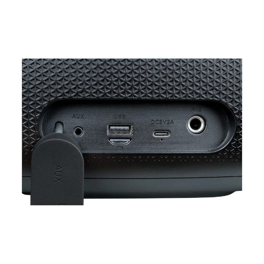PARTY Enceinte Sans Fil Modèle Party MS4 avec Effets Lumineux 100W Noir