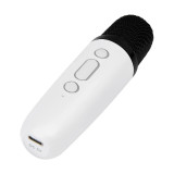 PARTY Enceinte Bluetooth 5.1 avec 2 Micro karaoké Sans Fil Modèle Party Btmic 15W Blanc