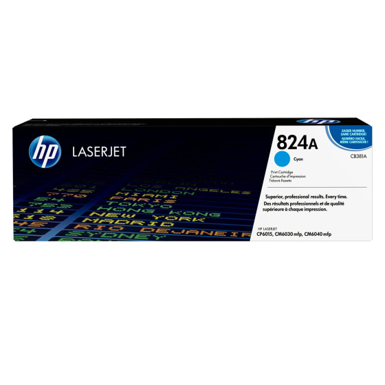 Tambour HP 824A cyan (CB385A) - d'imagerie HP LaserJet d'origine